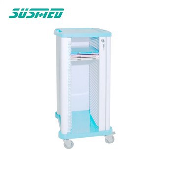 Plastic Medical Record Clip Cart